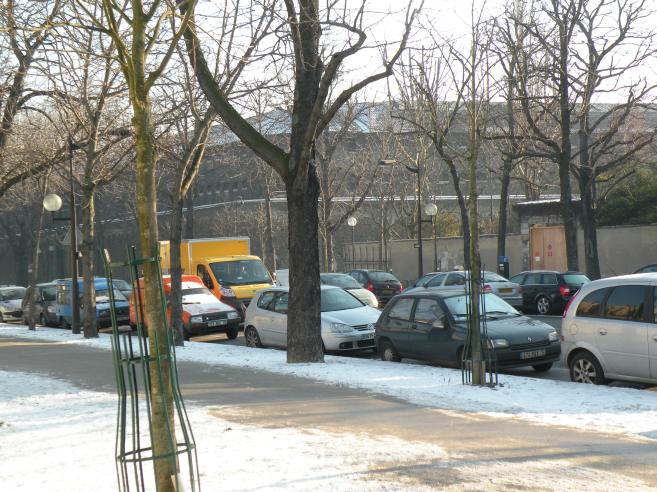  prison de la Santé, vue du boulevard Arago